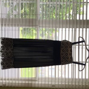 Black and white dress